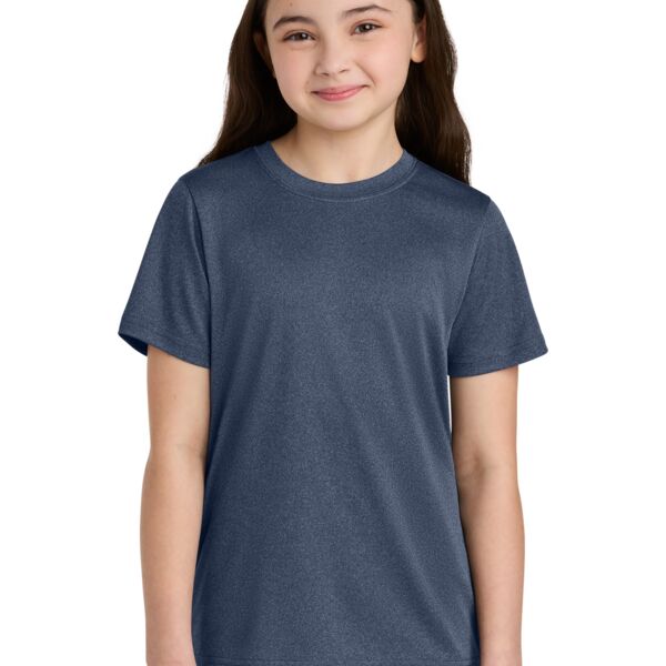 Port & Company Youth Heather Performance Tee PC390Y Youth Heather Performance Tee Thumbnail