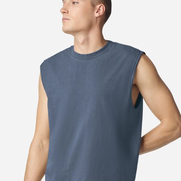 American Apparel Unisex Heavyweight Cotton Garment-Dyed Mid-Length Muscle Tee 207GD Unisex Heavyweight Cotton Garment-Dyed Mid-Length Muscle Tee Thumbnail