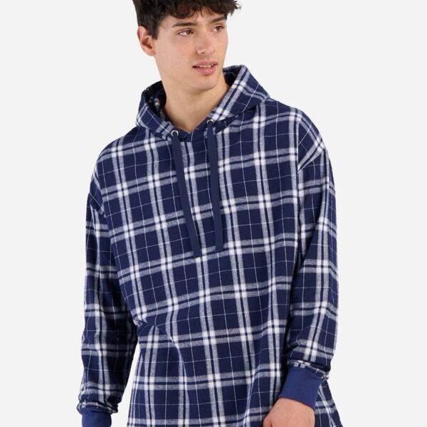 Boxercraft Unisex Flannel Hooded Pullover BU5301 Unisex Flannel Hooded Pullover Thumbnail