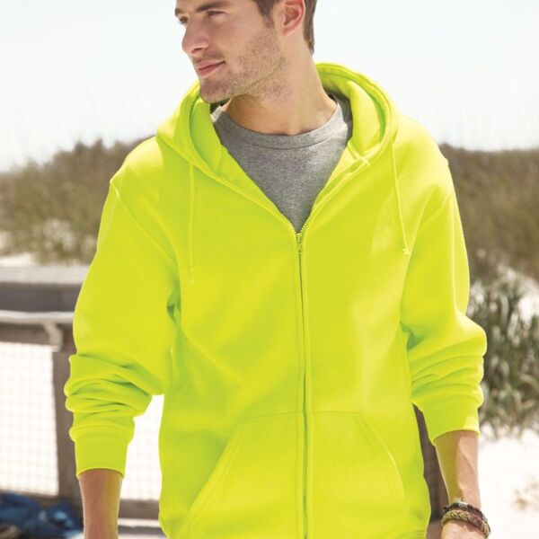 Unisex USA-Made Full-Zip Hooded Sweatshirt Thumbnail