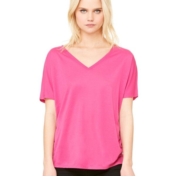 Bella + Canvas Women’s Slouchy V-Neck Tee 8815 Women’s Slouchy V-Neck Tee Thumbnail
