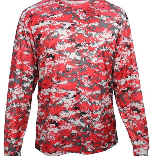 Badger Youth Digital Camo Long Sleeve T-Shirt 2184 Youth Digital Camo Long Sleeve T-Shirt Thumbnail