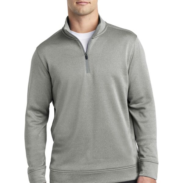 Sport Tek PosiCharge ® Sport Wick ® Heather Fleece 1/4 Zip Pullover ST263 PosiCharge ® Sport Wick ® Heather Fleece 1/4 Zip Pullover Thumbnail