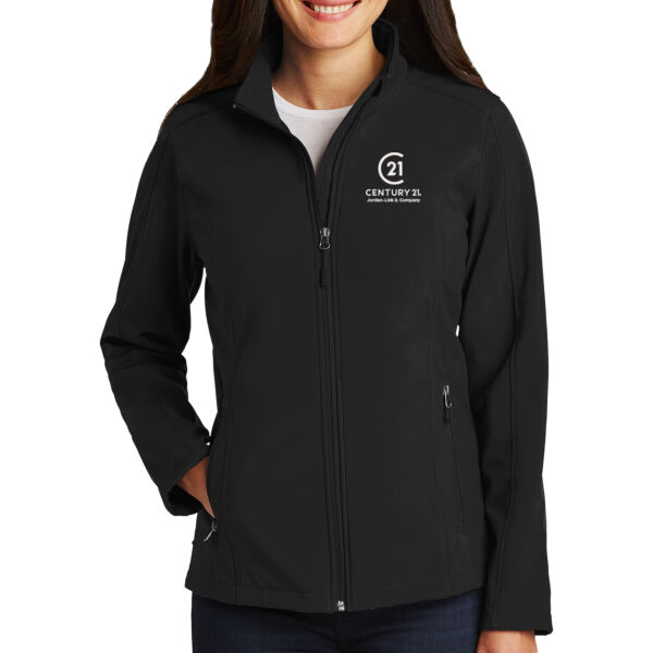 Port Auth Ladies Soft Shell Jacket Thumbnail